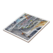 リスボンのタイルAlfama2 タイル (側面)