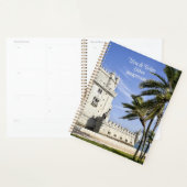 リスボンのタガス川の近くのベレムタワー写真 プランナー手帳 (ディスプレー)