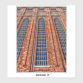 リスボンの中央テホの建築詳細 シール (シート)