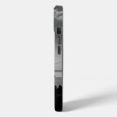 リスボンの吊り橋モノクロ写真 Case-Mate iPhoneケース (裏面 / 左)