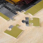 リスボンの市街電車のジグソーパズル ジグソーパズル (側面)