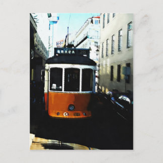 リスボンの市街電車 ポストカード