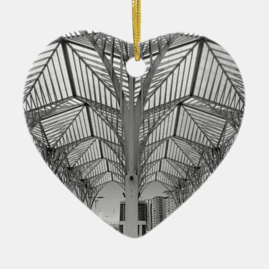 リスボンの東洋の駅 セラミックオーナメント (正面)