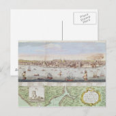 リスボンの表示， 1755 ポストカード (正面/裏面)