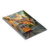 リスボンの軌道:街のスカイラインをナビゲートする ノートブック (右側)