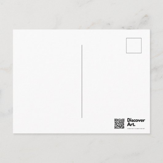 リスボンはがき、おもしろいはがき、グラフィティカラフルー ポストカード (裏面)