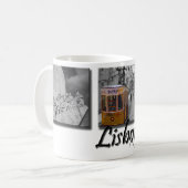 リスボンイエロートラムマグ コーヒーマグカップ (正面左)