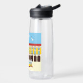 リスボンイエロートラムヴィンテージスタイル ウォーターボトル (左面)