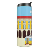 リスボンイエロートラムヴィンテージスタイル タンブラー (回転左)