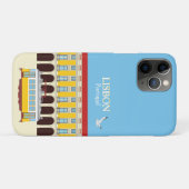 リスボンイエロートラムヴィンテージスタイル Case-Mate iPhoneケース (裏面(横))