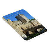 リスボンキャッスルビュー冷蔵庫用マグネット マグネット (右側)