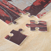 リスボンギフトPortugal,トロリー付き大聖堂 ジグソーパズル (側面)