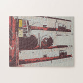 リスボンギフトPortugal,トロリー付き大聖堂 ジグソーパズル (横)