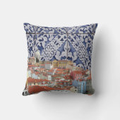 リスボンシティポルトガルのタイルモンタージュ – Azulejo クッション (裏面)