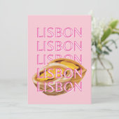 リスボントラベルアート，ポルトガル，ピンク名門私立校風の, シーズンカード (スタンド正面)