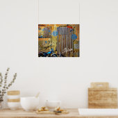 リスボントラベルコレクション ポスター (キッチン)