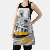 リスボントラムポルトガルヴィンテージ路面電車 エプロン (インサイチュ)
