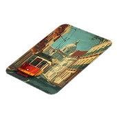 リスボントラム:ヴィンテージチャーム マグネット (左側)