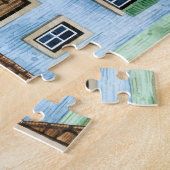 リスボンハウス：水彩針状。 ジグソーパズル (側面)