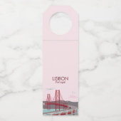 リスボンブリッジインヴィンテージスタイル ボトルネックタグ (正面)