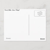 リスボンポストカードトーレデベレム ポストカード (裏面)