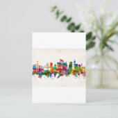 リスボンポルトガルスカイライン シーズンポストカード (スタンド正面)