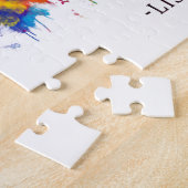 リスボンポルトガルスカイライン ジグソーパズル (側面)