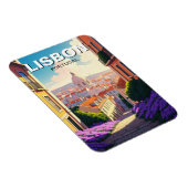 リスボンポルトガルトラベルアルファマナショナルパンテオン マグネット (右側)