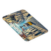 リスボンポルトガルトラベルビカフンチリー マグネット (右側)