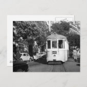 リスボンポルトガルトラム1961 ポストカード (正面/裏面)