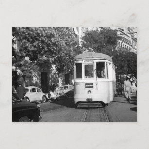 リスボンポルトガルトラム1961 ポストカード