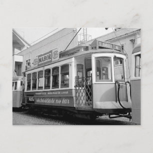 リスボンポルトガルトラム1969はがき ポストカード