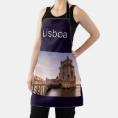 リスボンポルトガルトーレデベレムサンセットホリデー エプロン (インサイチュ)