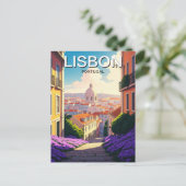 リスボンポルトガルパンテオンアルファマアニメ ポストカード (スタンド正面)