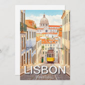 リスボンポルトガルパンテオンアルファマウォーターカラー シーズンカード (正面/裏面)