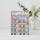 リスボンポルトガルパンテオンアルファマパステル ポストカード (スタンド正面)