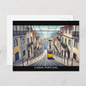 リスボンポルトガルビカフンチョウ ポストカード (正面/裏面)