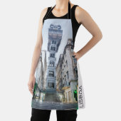 リスボンポルトガルレトロエレベータホリデーサミナリー エプロン (インサイチュ)