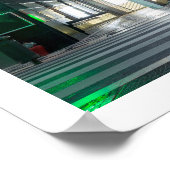 リスボンポルトガルレトロエレベータホリデーサミナリー ポスター (角)