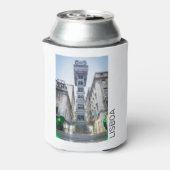 リスボンポルトガルレトロエレベータホリデーサミナリー 缶クーラー (缶裏面)