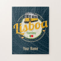 リスボンポルトガルレトロトラムヴィンテージ土産