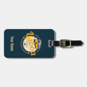 リスボンポルトガルレトロトラムヴィンテージ土産 ラゲッジタグ (正面横)