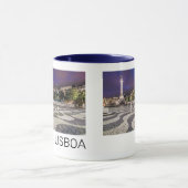 リスボンポルトガルロシオスクエアホリデースーベリーホテル マグカップ (中央)