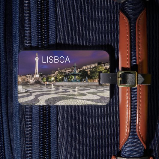 リスボンポルトガルロシオスクエアホリデースーベリーホテル ラゲッジタグ (正面インサイチュ4)