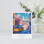 リスボンポルトガルヴィンテージトラベル ポストカード (スタンド正面)