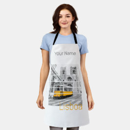 リスボンポルトガルヴィンテージホリデートラムスベニュー エプロン