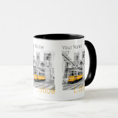 リスボンポルトガルヴィンテージホリデートラムスベニュー マグカップ (正面右)