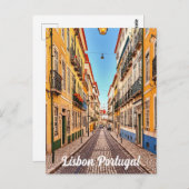 リスボンポルトガルヴィンテージ ポストカード (正面/裏面)