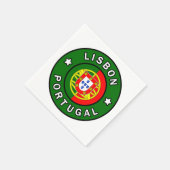 リスボンポルトガル スタンダードカクテルナプキン (角)