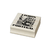 リスボンポルトガル ラバースタンプ (スタンプ)